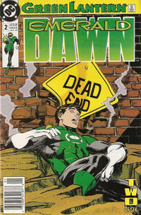 Cover Thumbnail for Green Lantern: Emerald Dawn (DC, 1989 series) #2 [Newsstand]