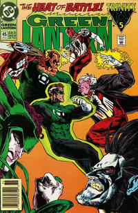 Cover for Green Lantern (DC, 1990 series) #45 [Newsstand]