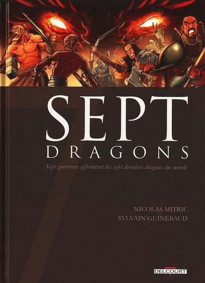 Cover for Sept (Delcourt, 2007 series) #12 - Sept dragons