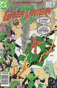 Cover Thumbnail for The Green Lantern Corps (DC, 1986 series) #223 [Canadian]