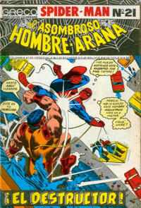 Cover Thumbnail for El Asombroso Hombre-Araña (Editora Cinco, 1974 ? series) #21