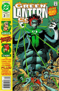 Cover Thumbnail for Green Lantern Corps Quarterly (DC, 1992 series) #3 [Newsstand]