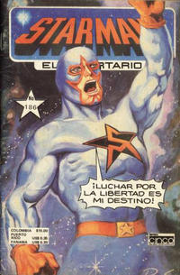 Cover Thumbnail for Starman El Libertario (Editora Cinco, 1970 ? series) #186