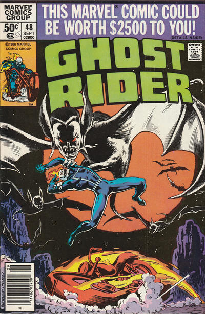 Cover for Ghost Rider (Marvel, 1973 series) #48 [Newsstand]