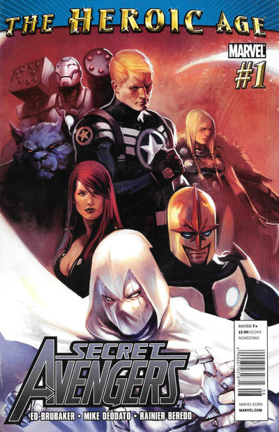 Cover for Secret Avengers (Marvel, 2010 series) #1 [Newsstand]