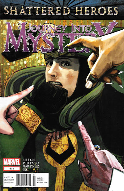 Cover for Journey into Mystery (Marvel, 2011 series) #631 [Newsstand]