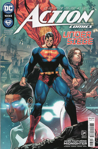 Cover for Action Comics (DC, 2011 series) #1033 [Daniel Sampere Cover]