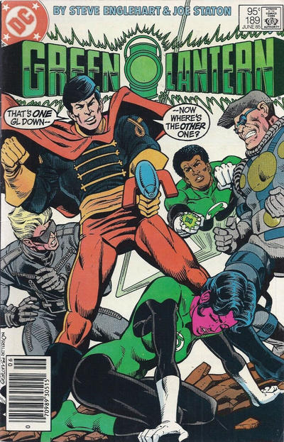 Cover for Green Lantern (DC, 1960 series) #189 [Canadian]