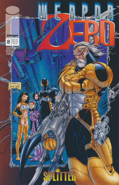 Cover for Weapon Zero (Splitter, 1997 series) #8 [Presse-Ausgabe]