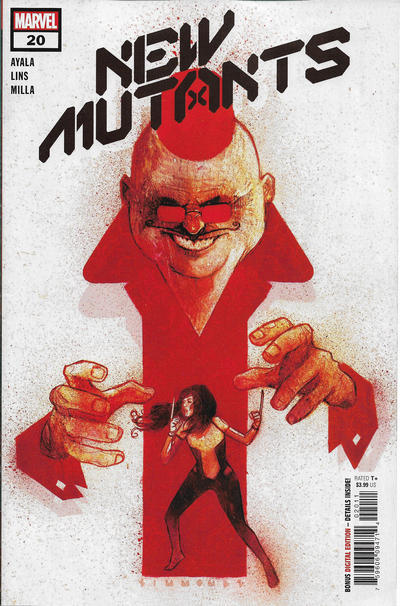 Cover for New Mutants (Marvel, 2020 series) #20