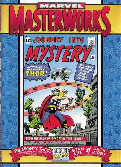 Cover for Marvel Masterworks: The Mighty Thor (Marvel, 1999 series) #[1] [Second Printing]