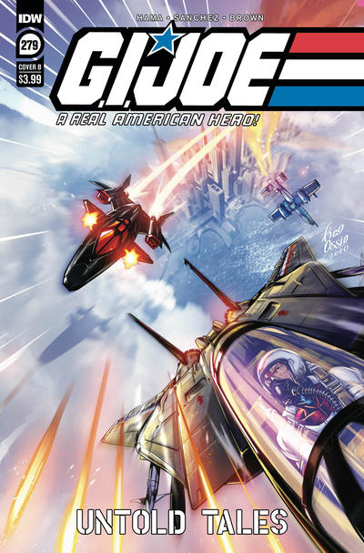 Cover for G.I. Joe: A Real American Hero (IDW, 2010 series) #279 [Cover B - Fico Ossio]