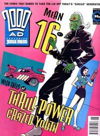 Cover for 2000 AD (Fleetway Publications, 1987 series) #823