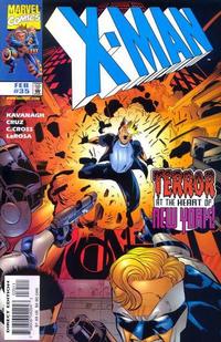 Cover for X-Man (Marvel, 1995 series) #35 [Direct Edition]