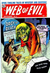 Cover Thumbnail for Web of Evil (Quality Comics, 1952 series) #6