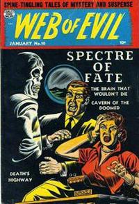 Cover for Web of Evil (Quality Comics, 1952 series) #10