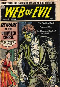 Cover Thumbnail for Web of Evil (Quality Comics, 1952 series) #12