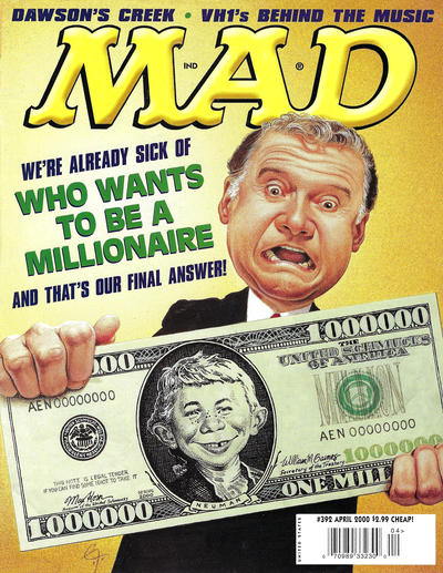 Cover for Mad (EC, 1952 series) #392