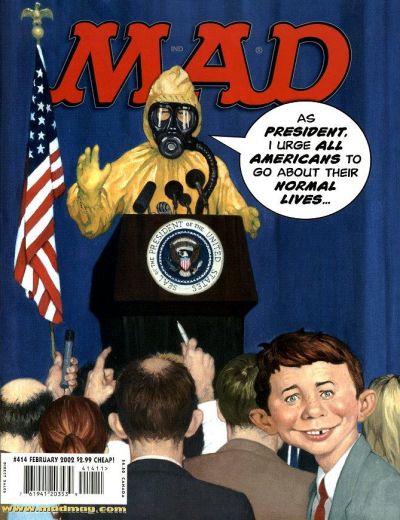 Cover for Mad (EC, 1952 series) #414
