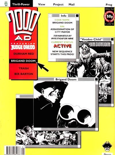Cover for 2000 AD (Fleetway Publications, 1987 series) #764