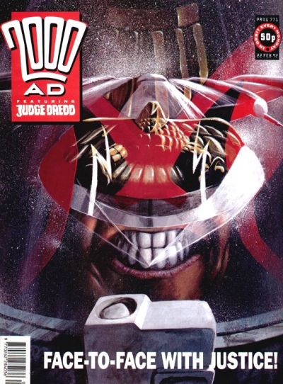 Cover for 2000 AD (Fleetway Publications, 1987 series) #771