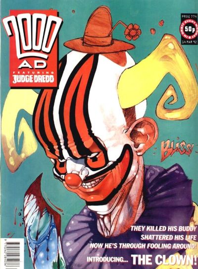 Cover for 2000 AD (Fleetway Publications, 1987 series) #774