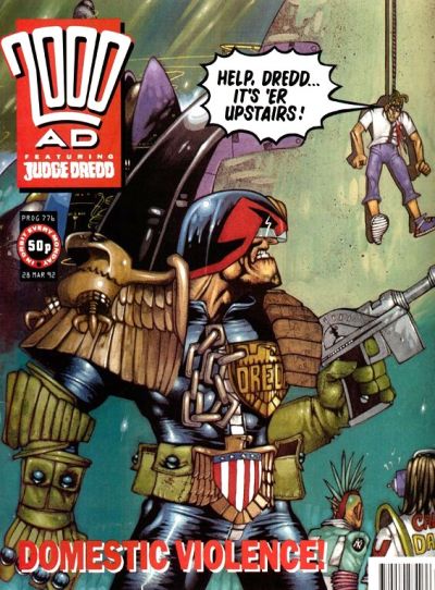 Cover for 2000 AD (Fleetway Publications, 1987 series) #776
