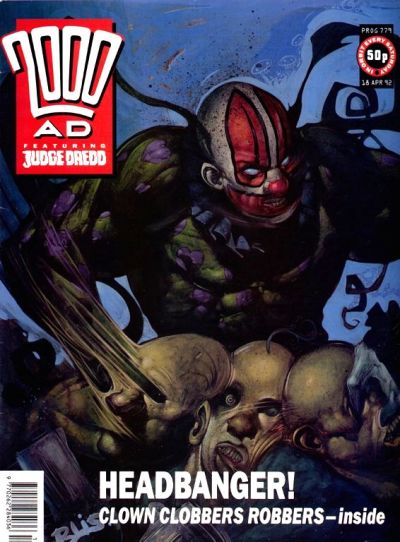 Cover for 2000 AD (Fleetway Publications, 1987 series) #779