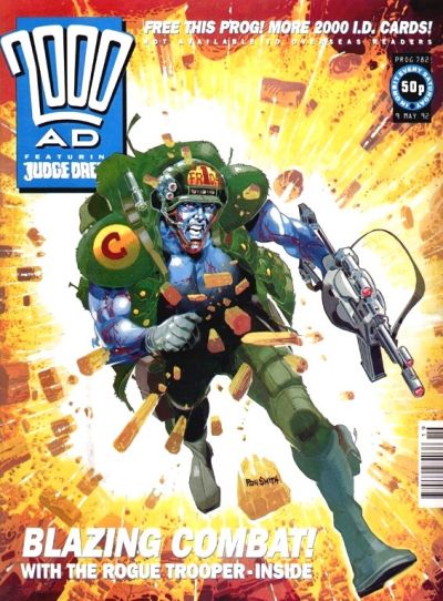 Cover for 2000 AD (Fleetway Publications, 1987 series) #782