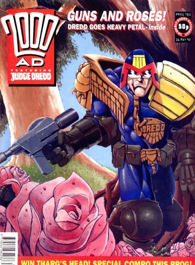 Cover for 2000 AD (Fleetway Publications, 1987 series) #783