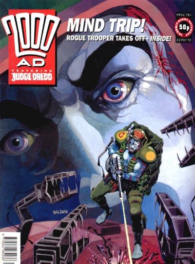 Cover for 2000 AD (Fleetway Publications, 1987 series) #784