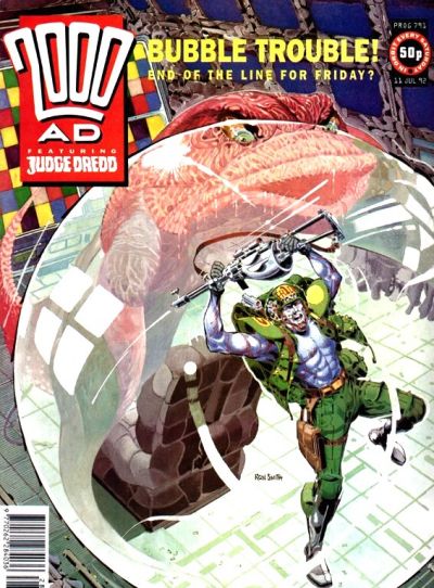 Cover for 2000 AD (Fleetway Publications, 1987 series) #791
