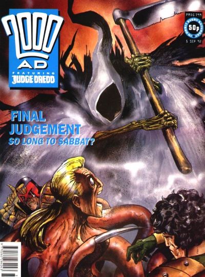 Cover for 2000 AD (Fleetway Publications, 1987 series) #799