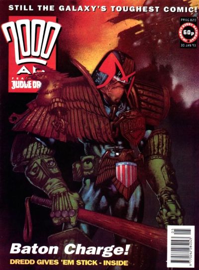 Cover for 2000 AD (Fleetway Publications, 1987 series) #820