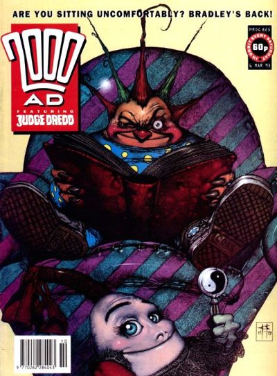 Cover for 2000 AD (Fleetway Publications, 1987 series) #825
