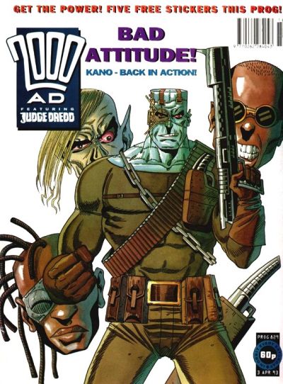 Cover for 2000 AD (Fleetway Publications, 1987 series) #829