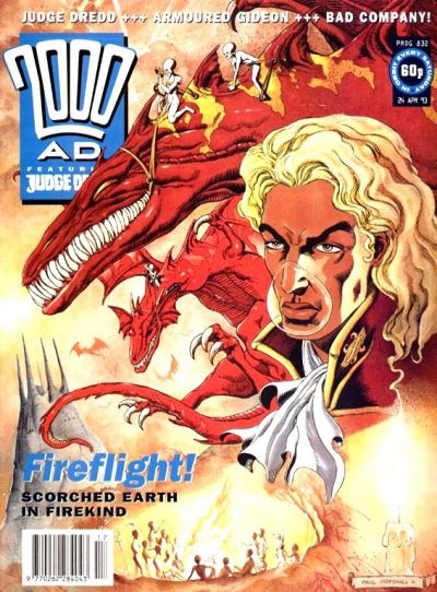 Cover for 2000 AD (Fleetway Publications, 1987 series) #832