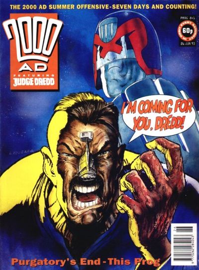Cover for 2000 AD (Fleetway Publications, 1987 series) #841