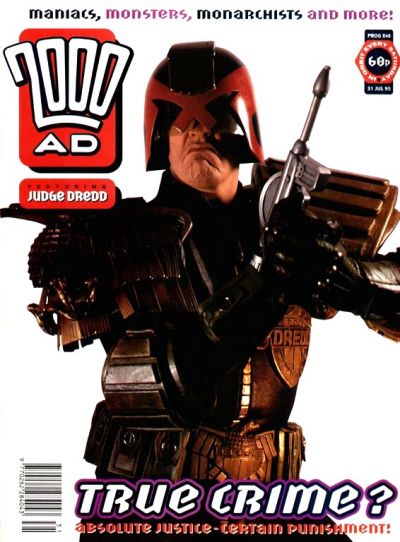 Cover for 2000 AD (Fleetway Publications, 1987 series) #846
