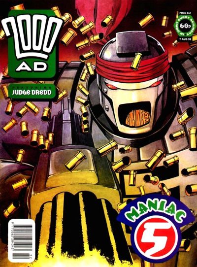 Cover for 2000 AD (Fleetway Publications, 1987 series) #847