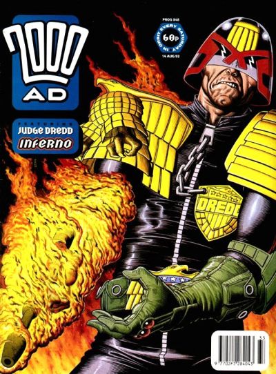 Cover for 2000 AD (Fleetway Publications, 1987 series) #848