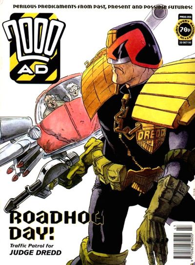 Cover for 2000 AD (Fleetway Publications, 1987 series) #858