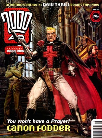 Cover for 2000 AD (Fleetway Publications, 1987 series) #861