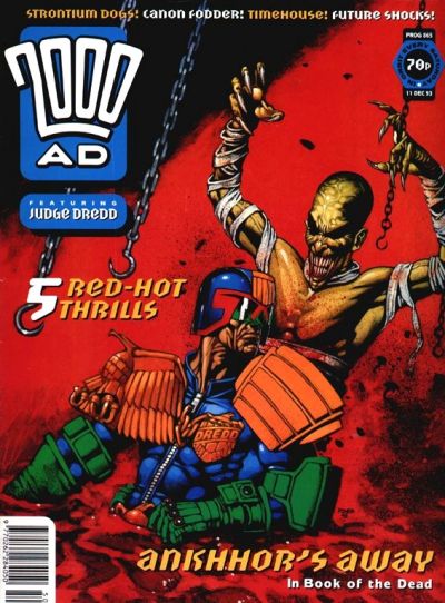 Cover for 2000 AD (Fleetway Publications, 1987 series) #865
