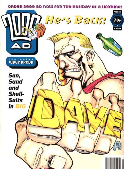 Cover for 2000 AD (Fleetway Publications, 1987 series) #869