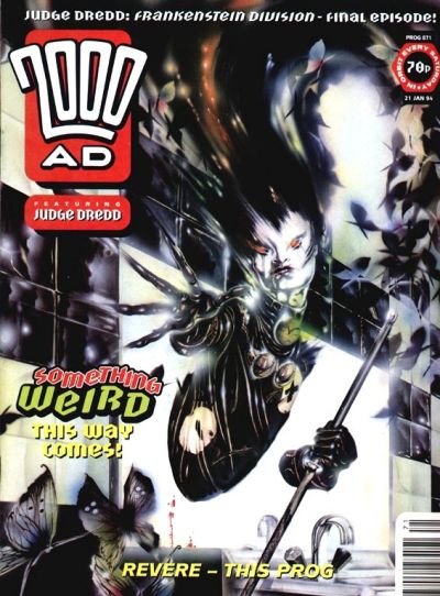 Cover for 2000 AD (Fleetway Publications, 1987 series) #871