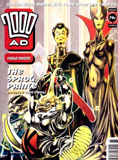 Cover for 2000 AD (Fleetway Publications, 1987 series) #885