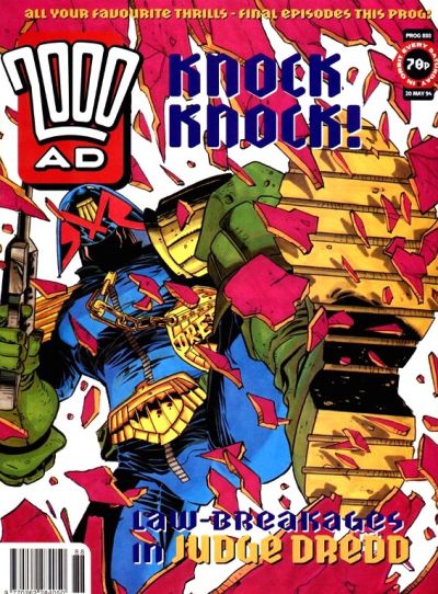 Cover for 2000 AD (Fleetway Publications, 1987 series) #888
