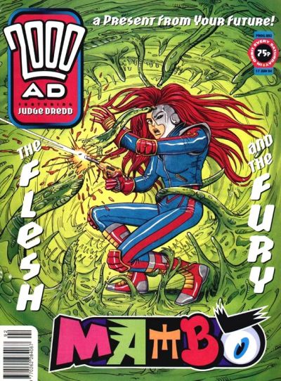 Cover for 2000 AD (Fleetway Publications, 1987 series) #892