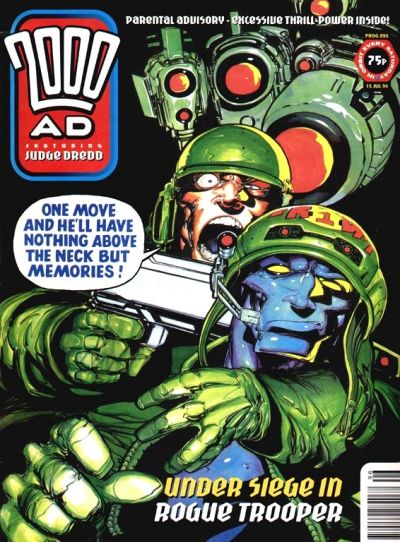 Cover for 2000 AD (Fleetway Publications, 1987 series) #896
